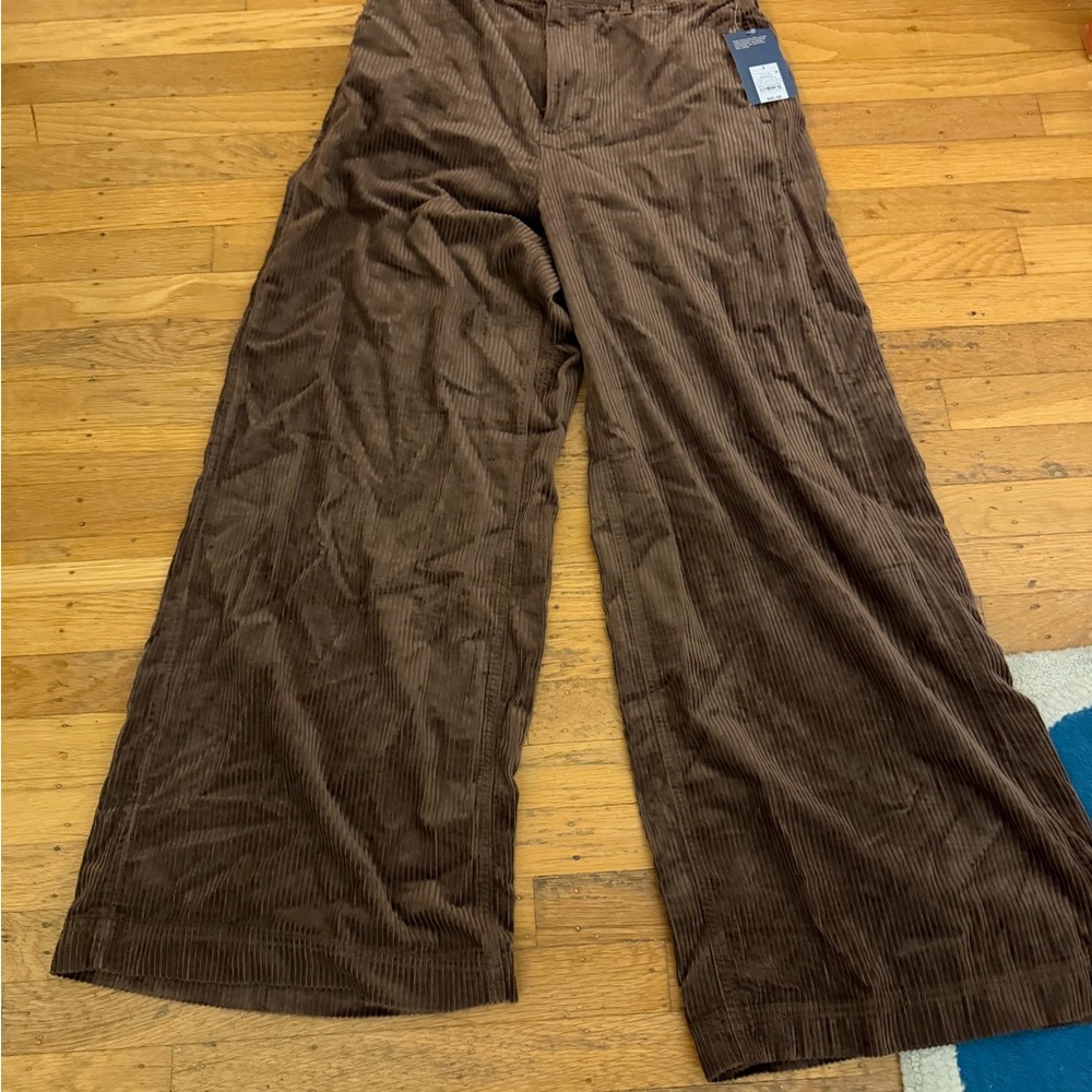 Target Brown Corduroy Flare Pants